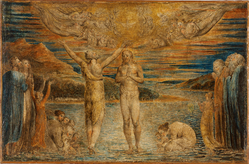 Chrzest Chrystusa - William Blake