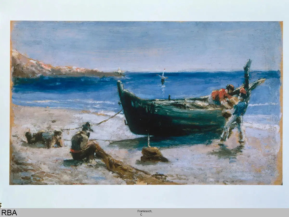 Barque de pêche - Henri de Toulouse-Lautrec image 1 tableau peint à l’huile sur toile