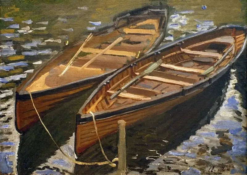 Łodzie W137 - Claude Monet