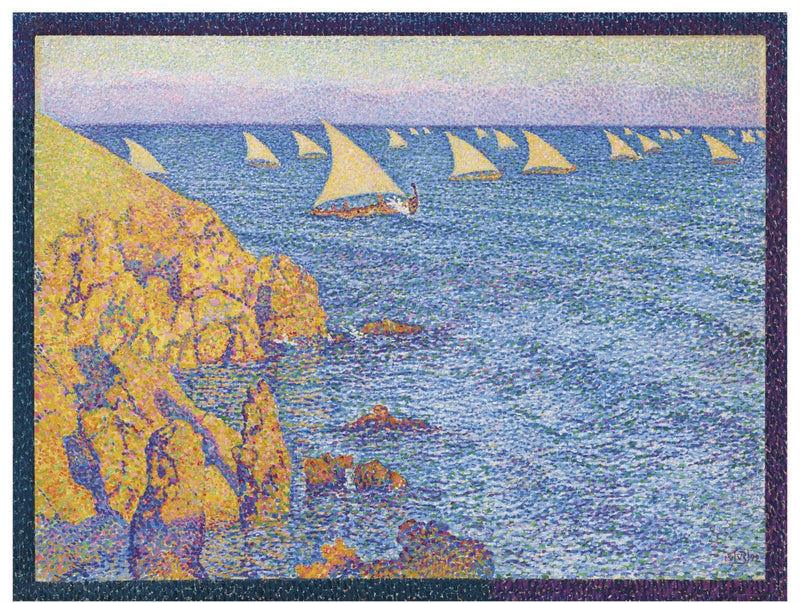 Łodzie rybackie – Morze Śródziemne - Thé van Rysselberghe