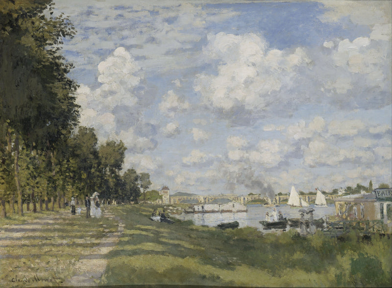 Dorzecze Argenteuil W225 - Claude Monet