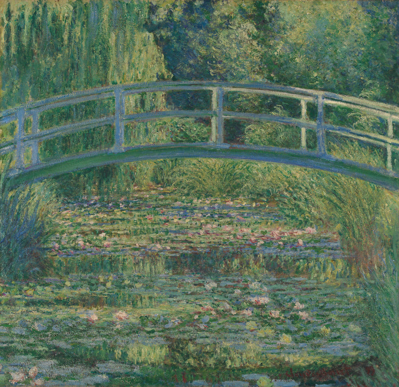 Basen Lilii Wodnych, zielona harmonia - Claude Monet