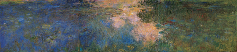 Basen Lilii Wodnych, tryptyk Beyelera W1968 -1970 - Claude Monet