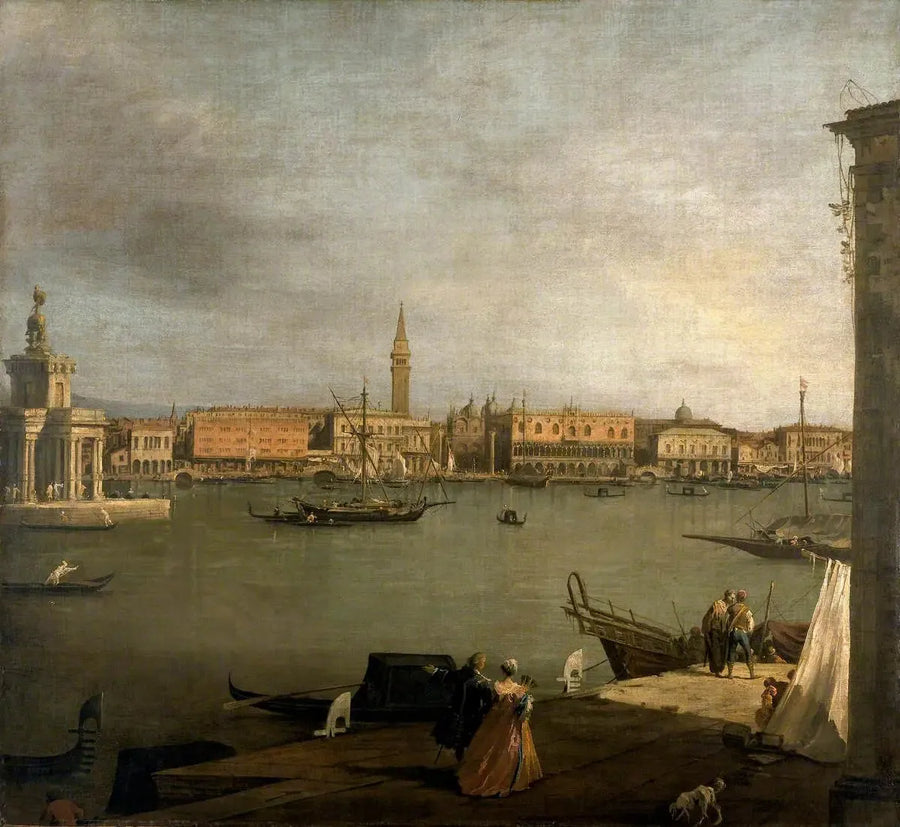 Basen San Marco od strony Giudecca - Canaletto