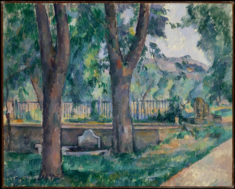 Basen i zlew Jas de Bouffan - Paul Cézanne