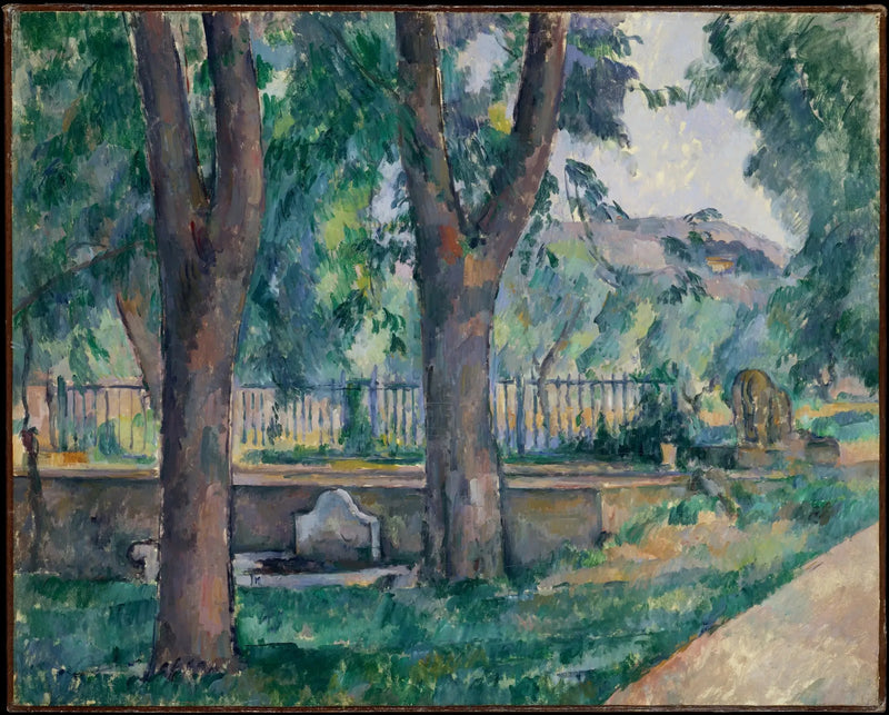 Basen i zlew Jas de Bouffan - Paul Cézanne