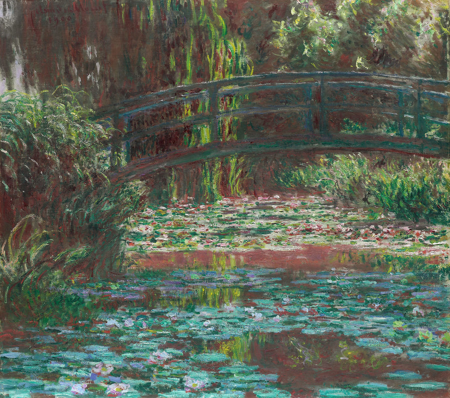 Basen z wodą - Claude Monet