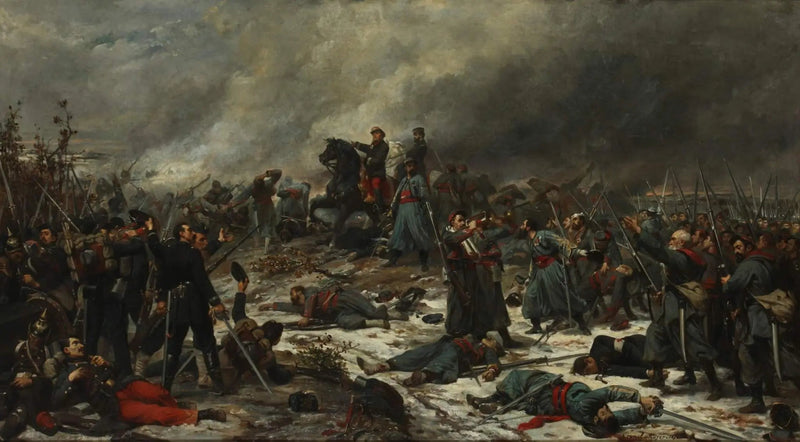 Bitwa pod Auvours, 10 stycznia 1871 - Lionel Royer