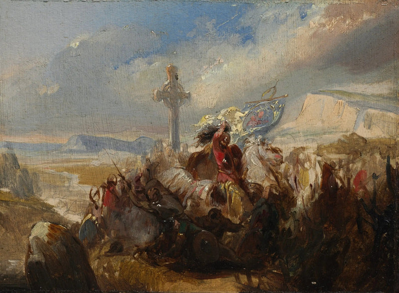 Bitwa pod Poitiers, 25 października 732 - Charles de Steuben