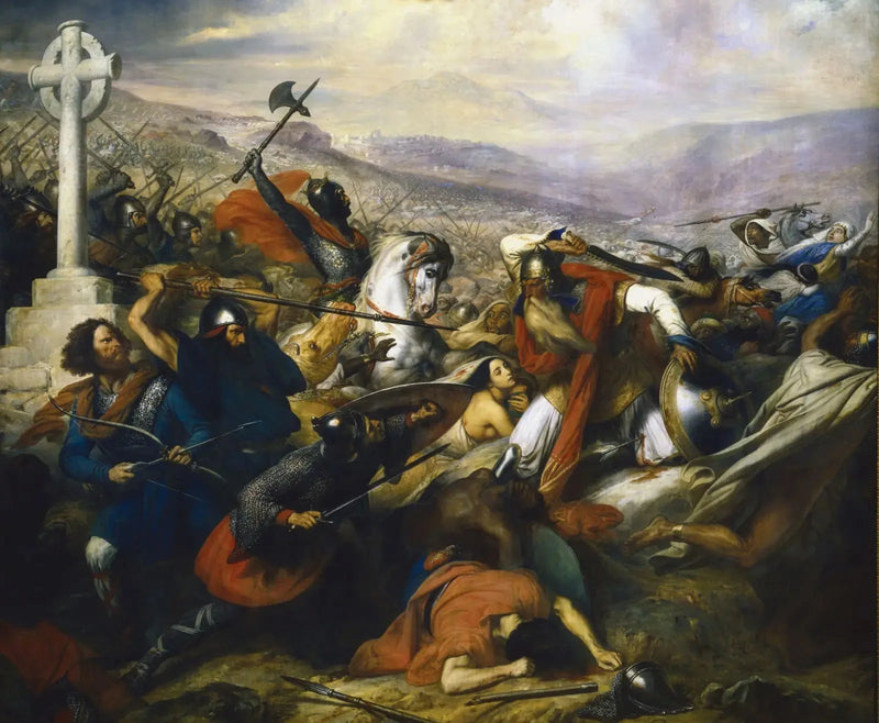 Bitwa pod Poitiers - Charles de Steuben