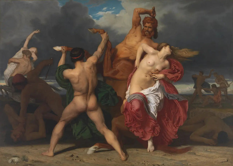 Bitwa Centaurów z Lapitami - Bouguereau