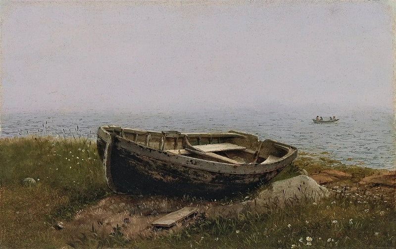 Porzucony statek - Frederic Edwin Church