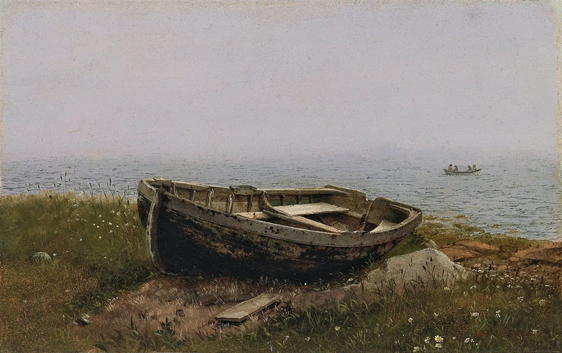 Porzucony statek - Frederic Edwin Church