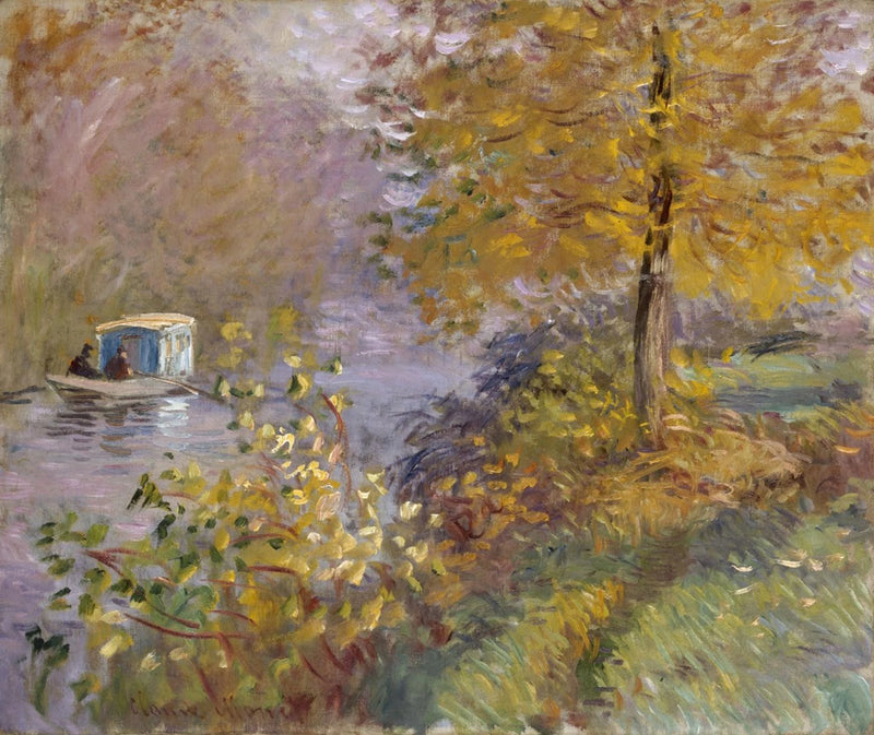 Łódź warsztatowa W393 - Claude Monet