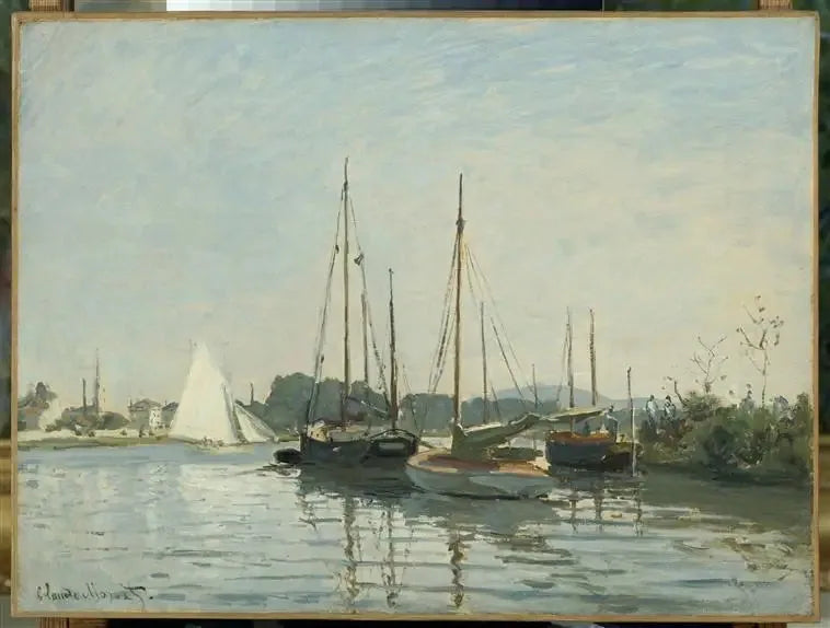 Jachty - Claude Monet