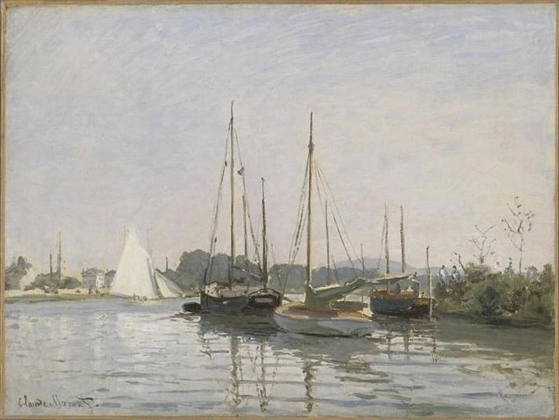 Łodzie rekreacyjne W229 - Claude Monet