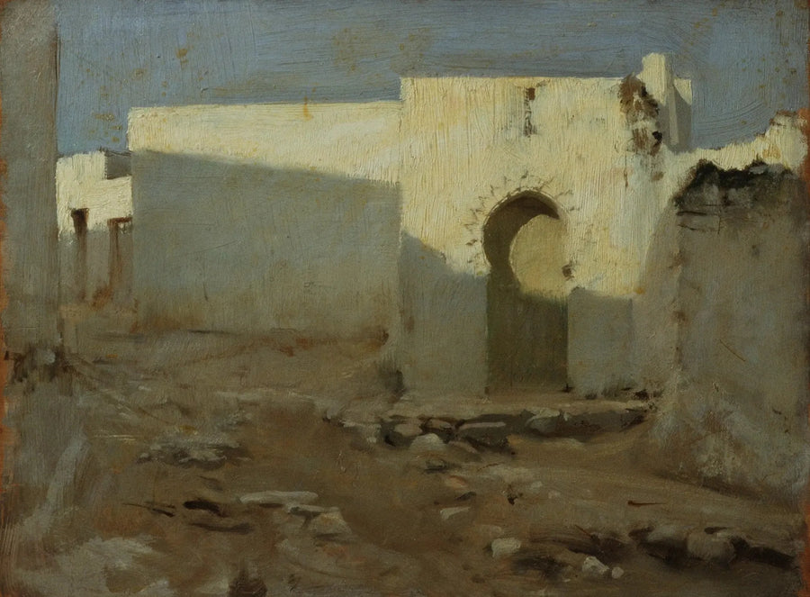 Maurowe budynki w słońcu - John Singer Sargent