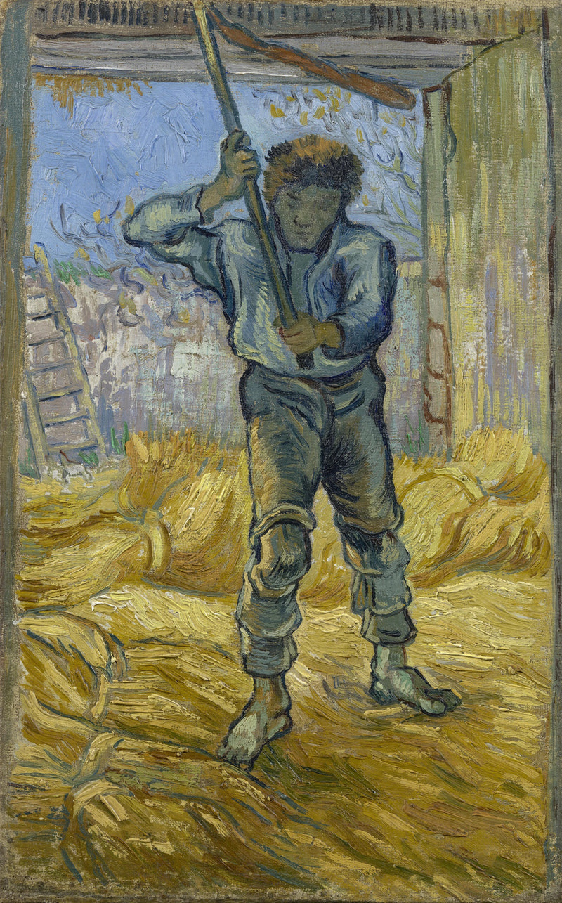 Młynarka (na podstawie Milleta) - Vincent van Gogh