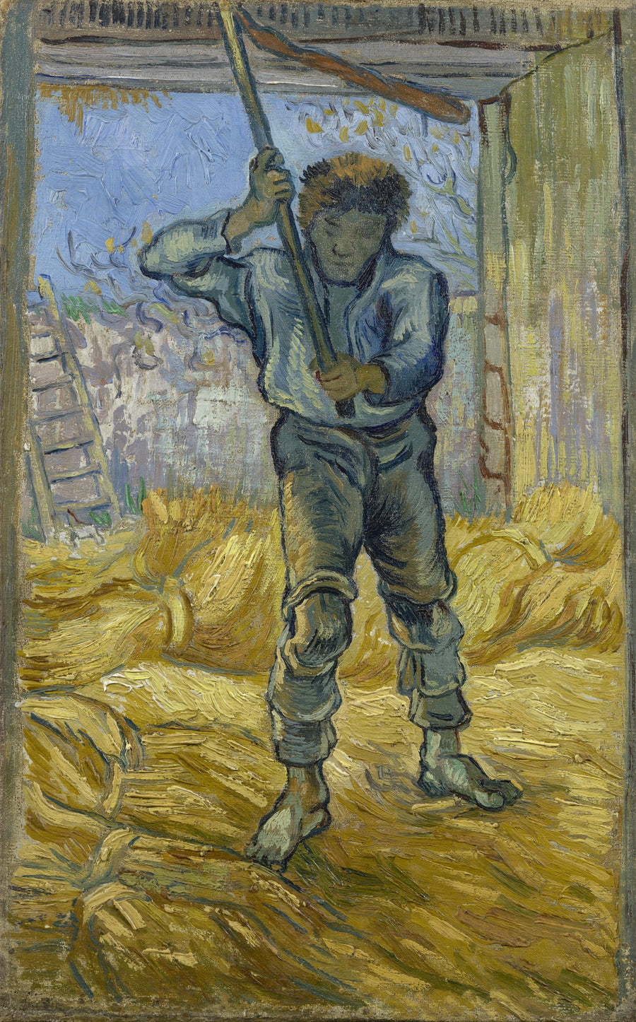 Młynarka (na podstawie Milleta) - Vincent van Gogh