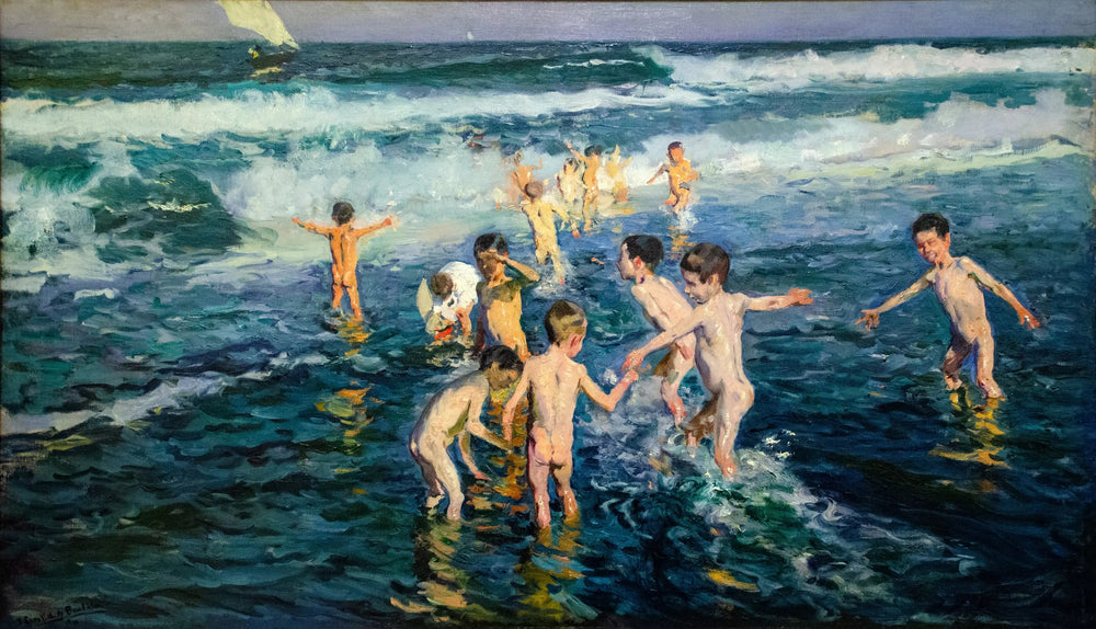 Beach Rogues, Valence - Joaquín Sorolla image 1 tableau peint à l’huile sur toile