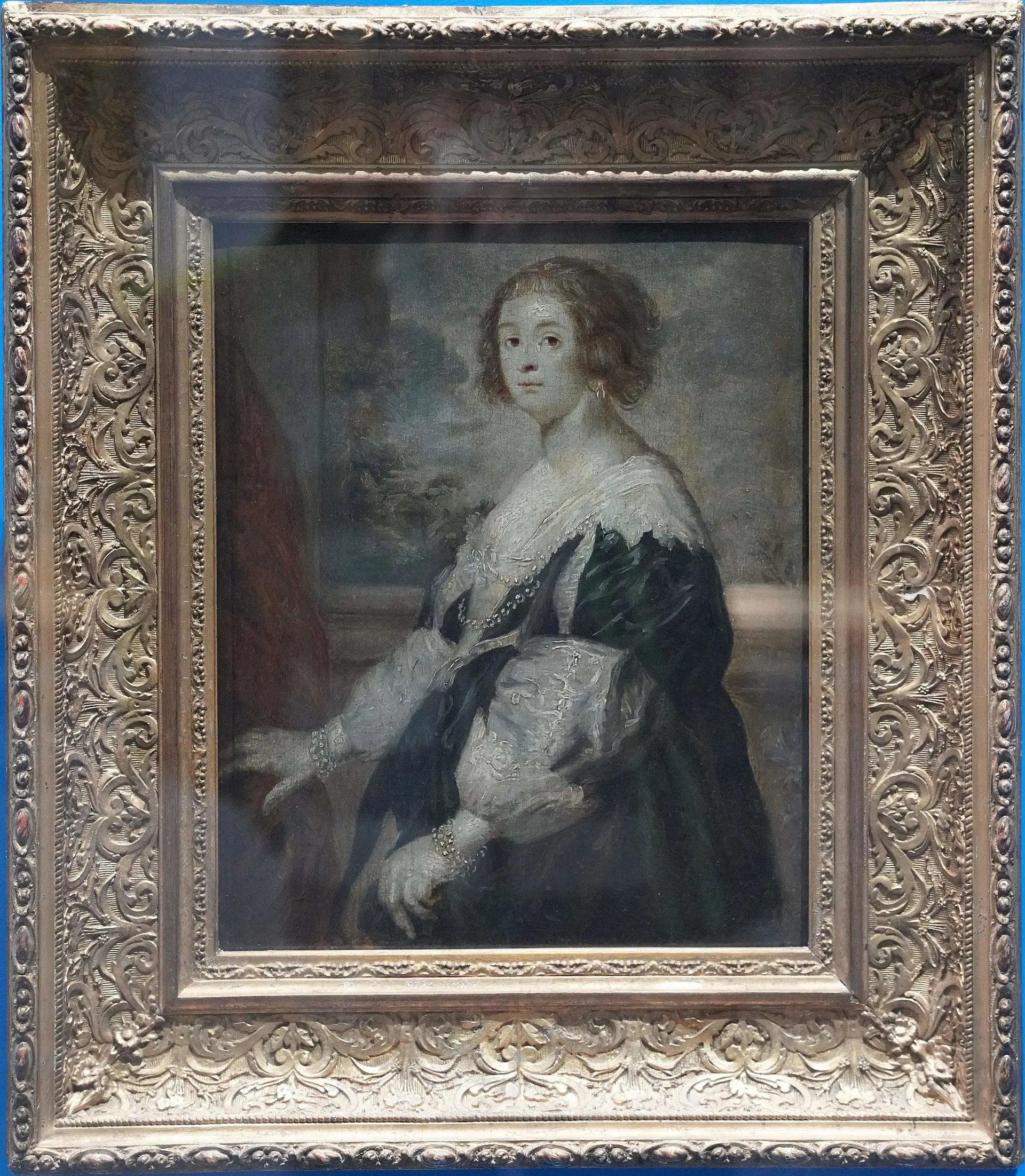 Béatrice de Cusance ? - Antoine van Dyck image 1 tableau peint à l’huile sur toile