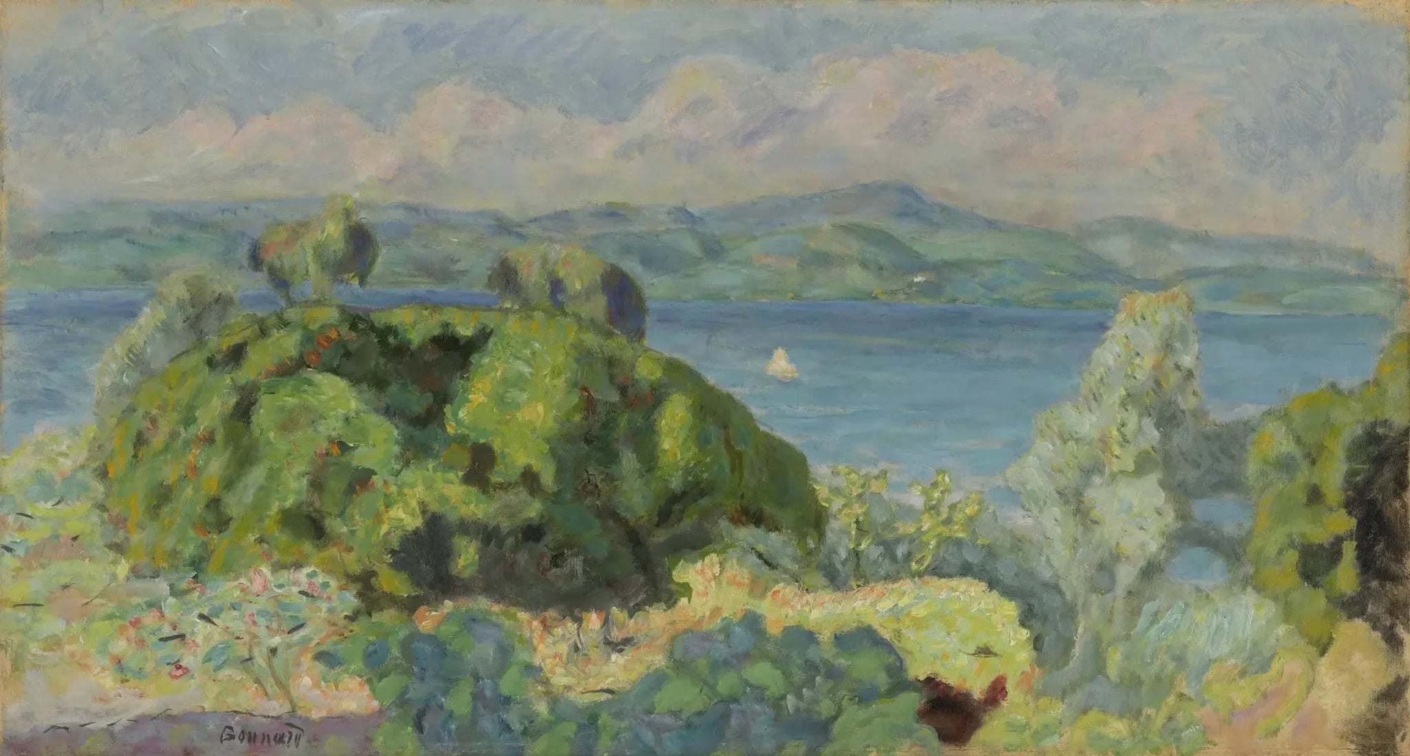 Beau temps orageux - Pierre Bonnard image 1 reproduction d’œuvre d’art à l’huile