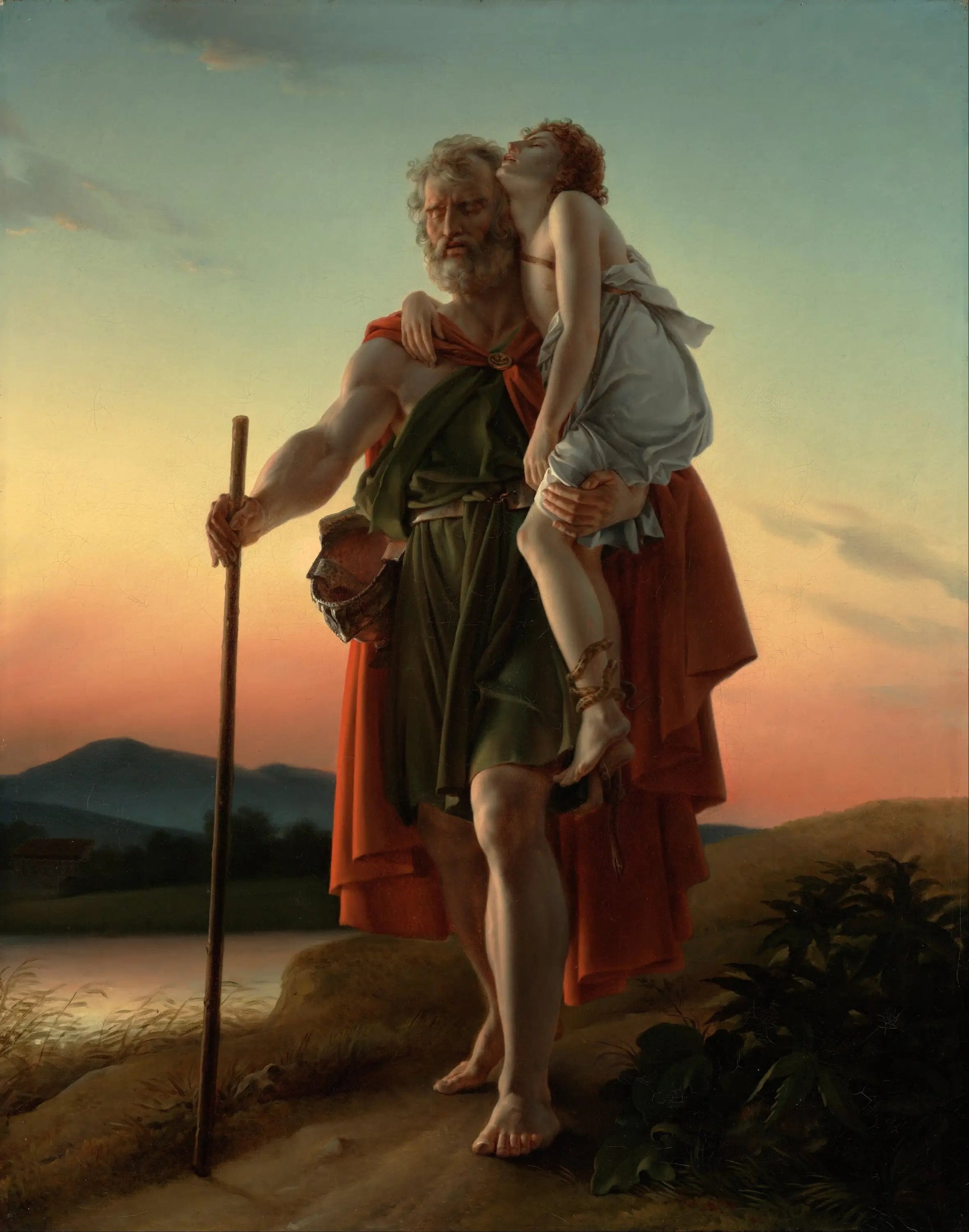 Bélisaire - François Gérard image 1 reproduction d’œuvre d’art à l’huile
