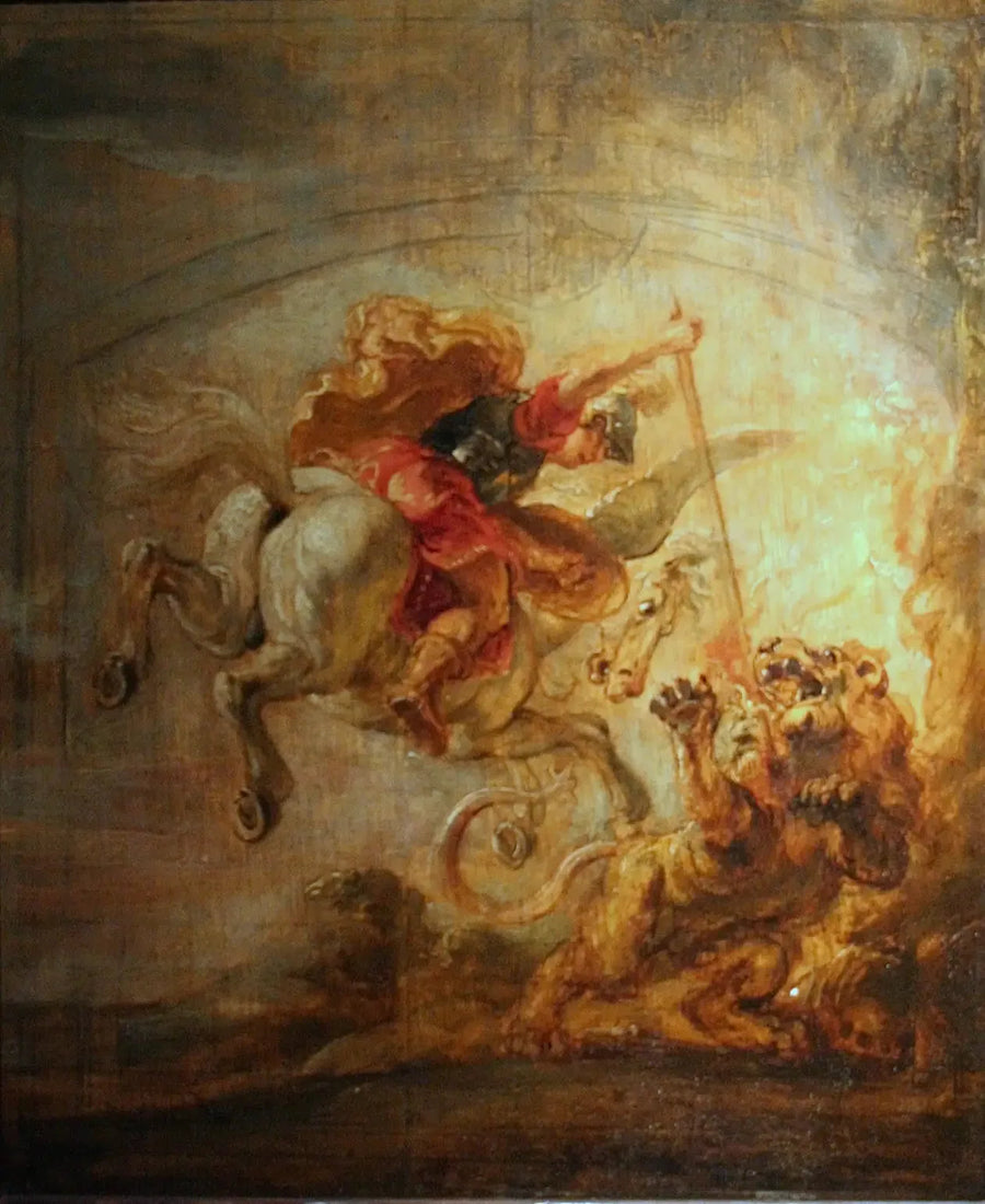 Bellérophon obalający Chimera - Peter Paul Rubens