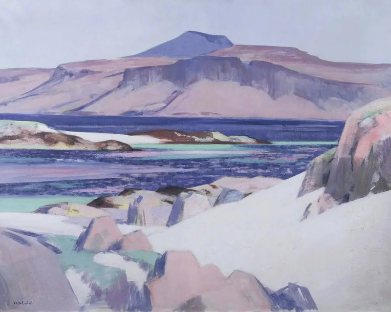 Ben More na wyspie Mull, Wyspy Hebrydyjskie Środkowe - Francis Cadell