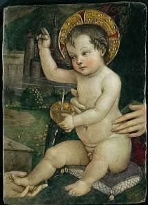 Błogosławieństwo Dzieciątka Jezus - Pinturicchio