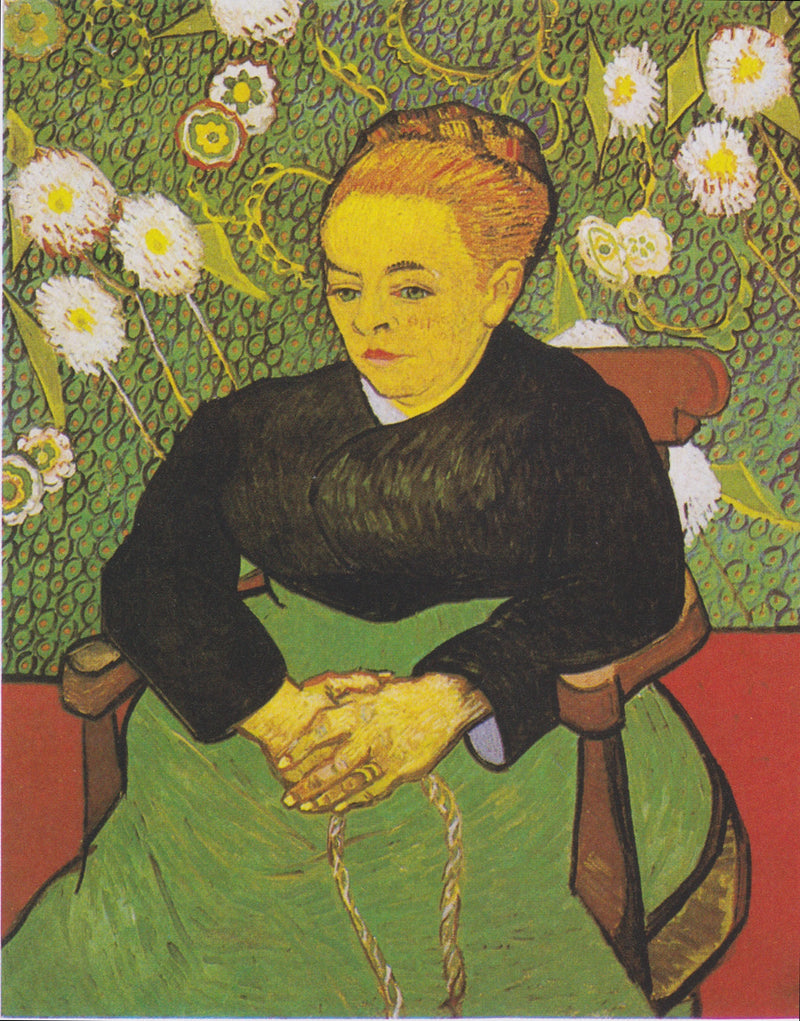 Kołysanka: Madame Augustine Roulin kołysząca kołyskę (La Berceuse) - Vincent van Gogh