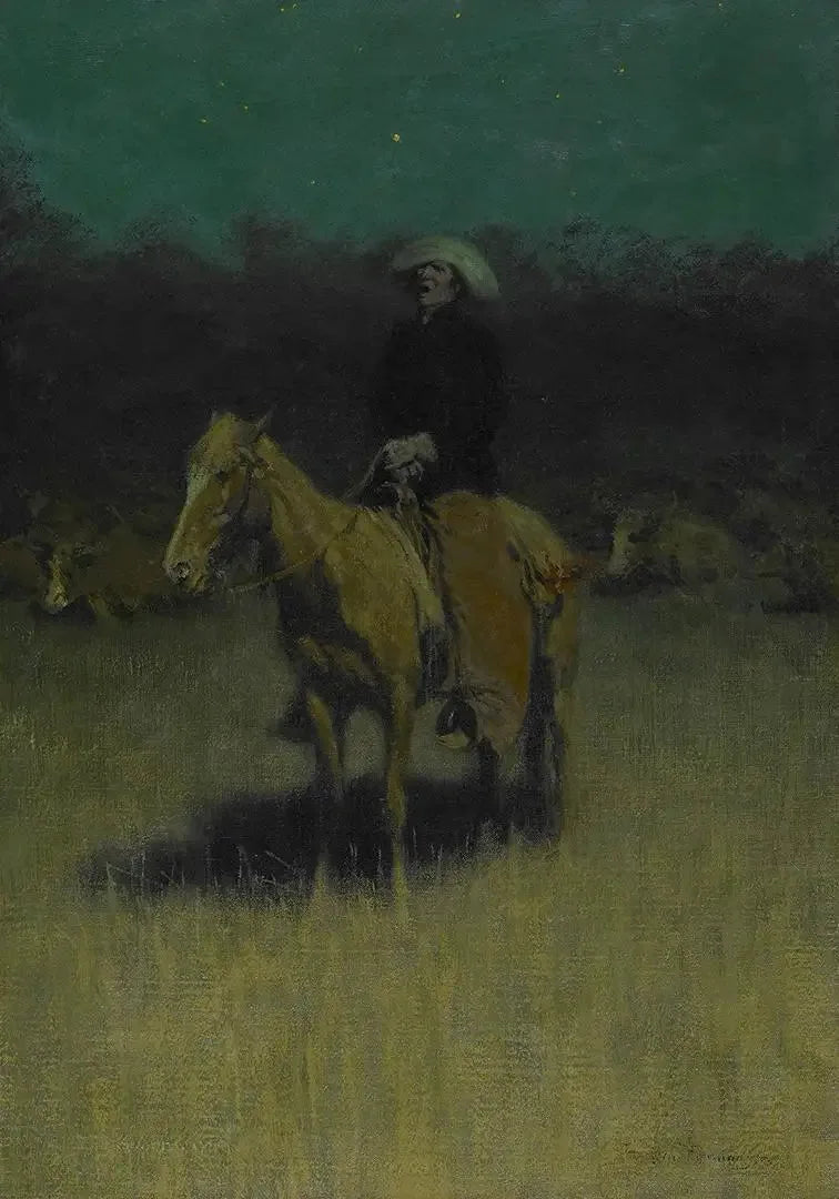 Kołysanka kowboja - Frederic Remington