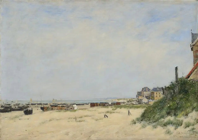 Berck, wybrzeże - Eugène Boudin