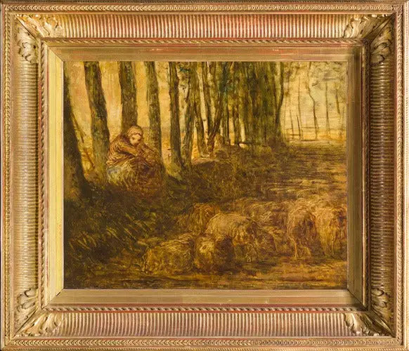 Bergiera i stado - Jean-François Millet