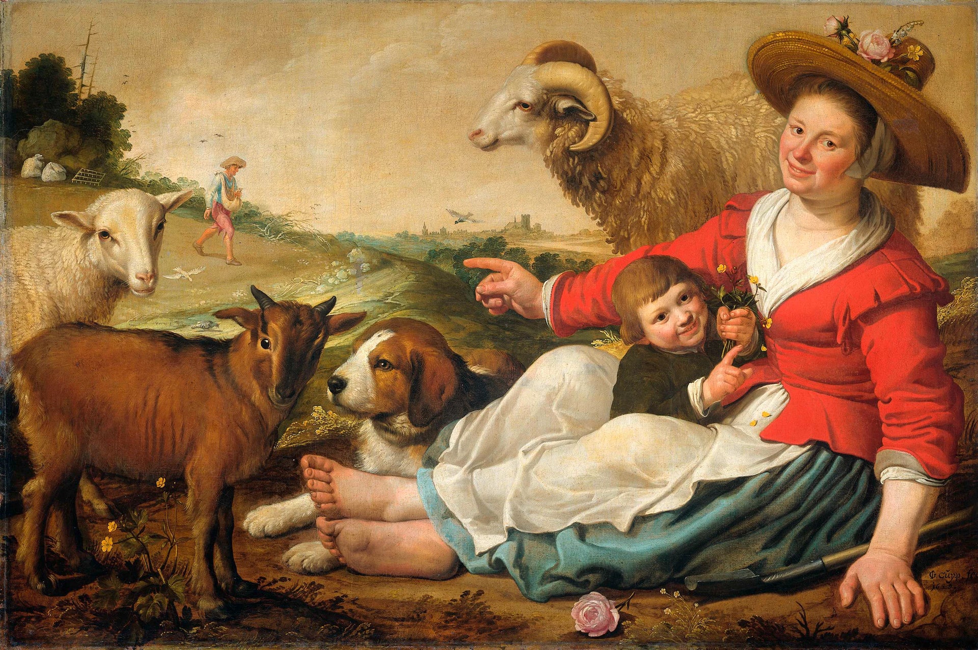 La bergère - Jacob Cuyp