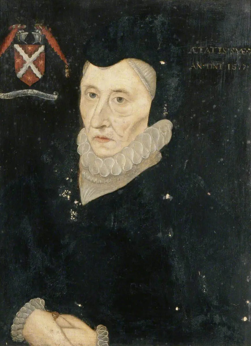 Bess of Hardwicke (1527–1608) - Hans Holbein le Jeune - Alpha Reproduction