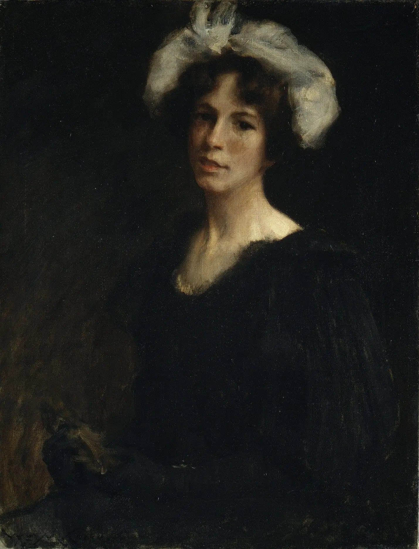 Bessie Potter - William Merritt Chase - Alpha Reproduction