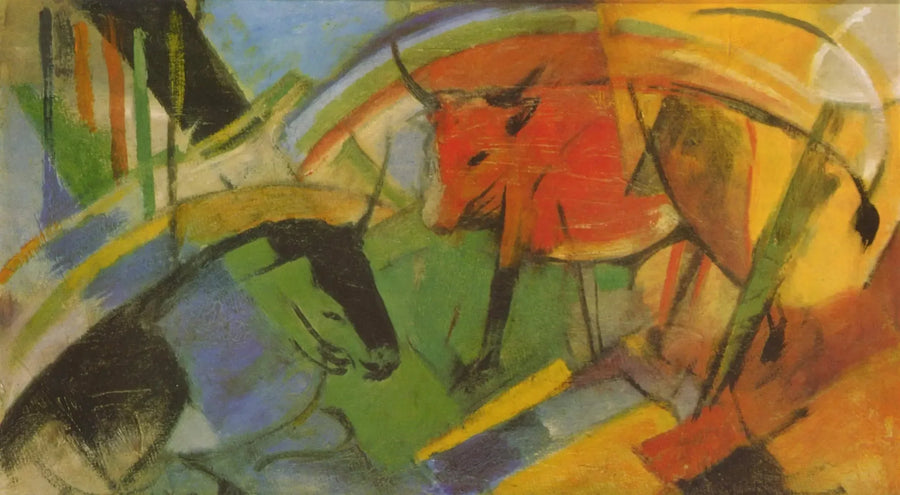 Bydło - Franz Marc