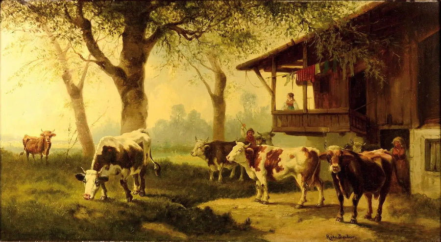 Bydło na pastwisku - Rosa Bonheur