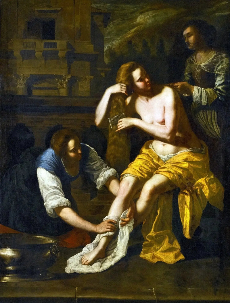 Bethsabé w kąpieli - Artemisia Gentileschi