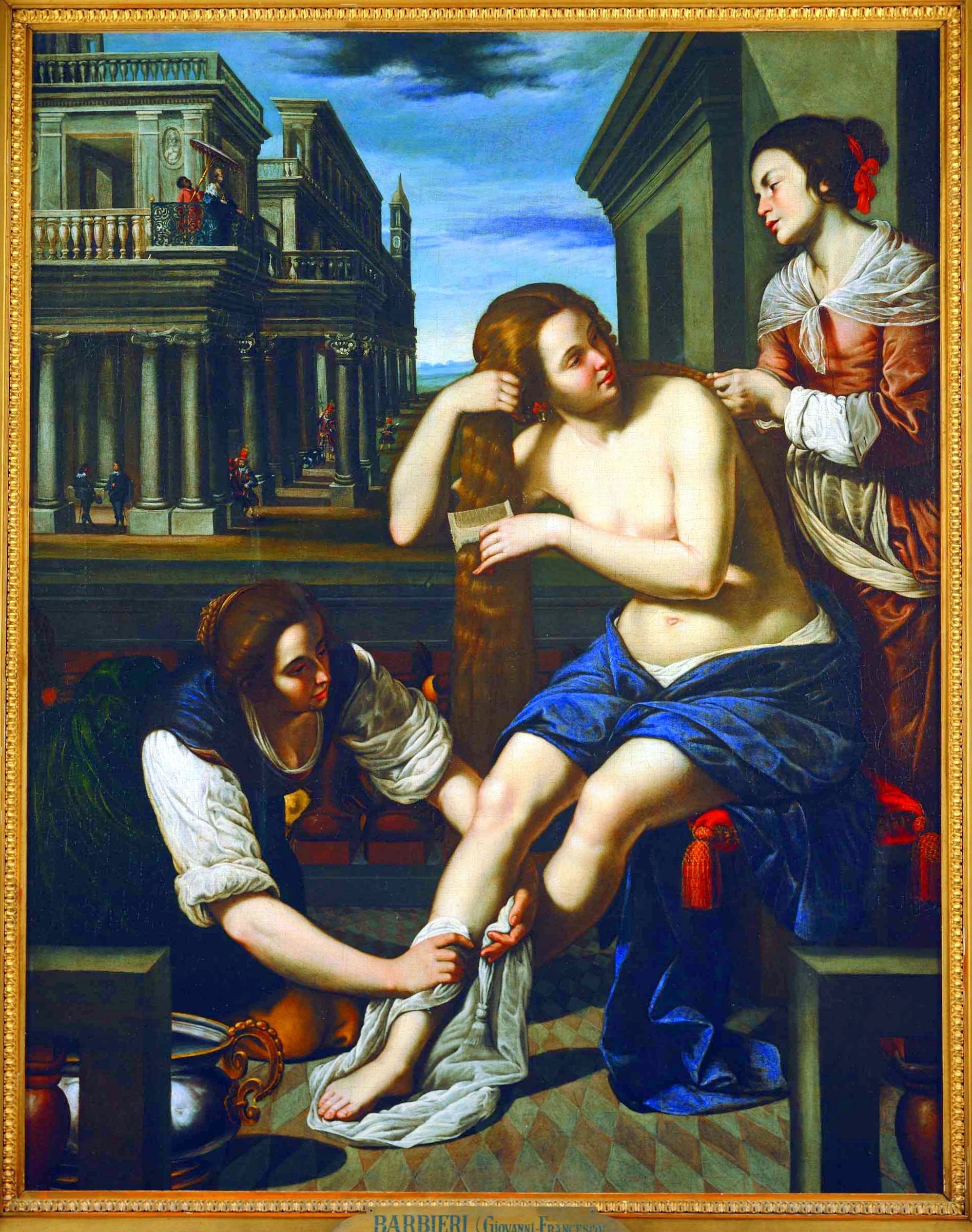 Bethsabée au bain - Artemisia Gentileschi - Alpha Reproduction
