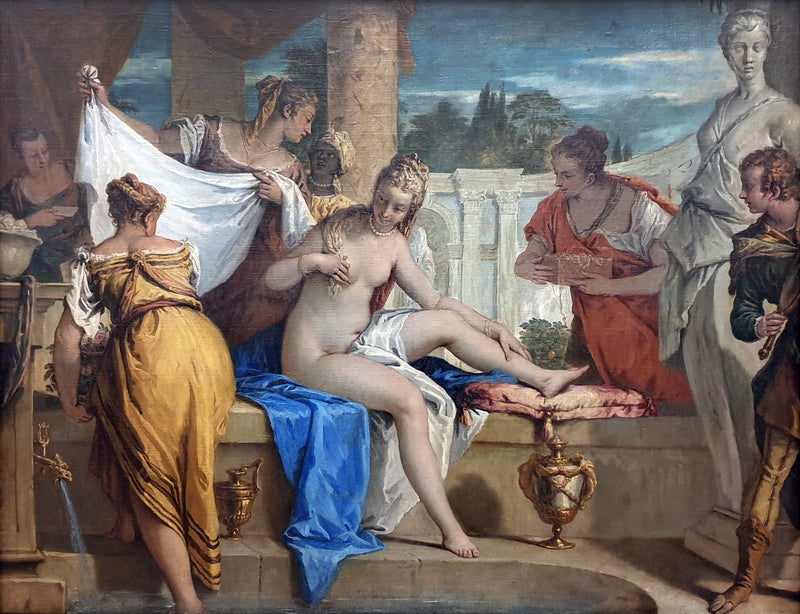 Bethsabée w kąpieli - Sebastiano Ricci