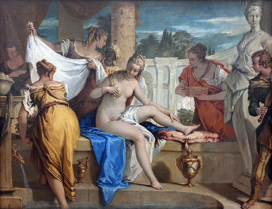 Bethsabée w kąpieli - Sebastiano Ricci