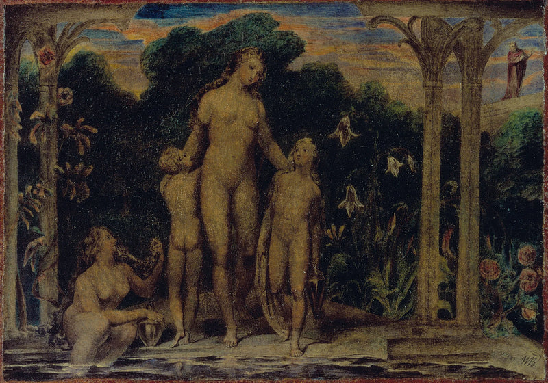 Bethsabée w kąpieli - William Blake