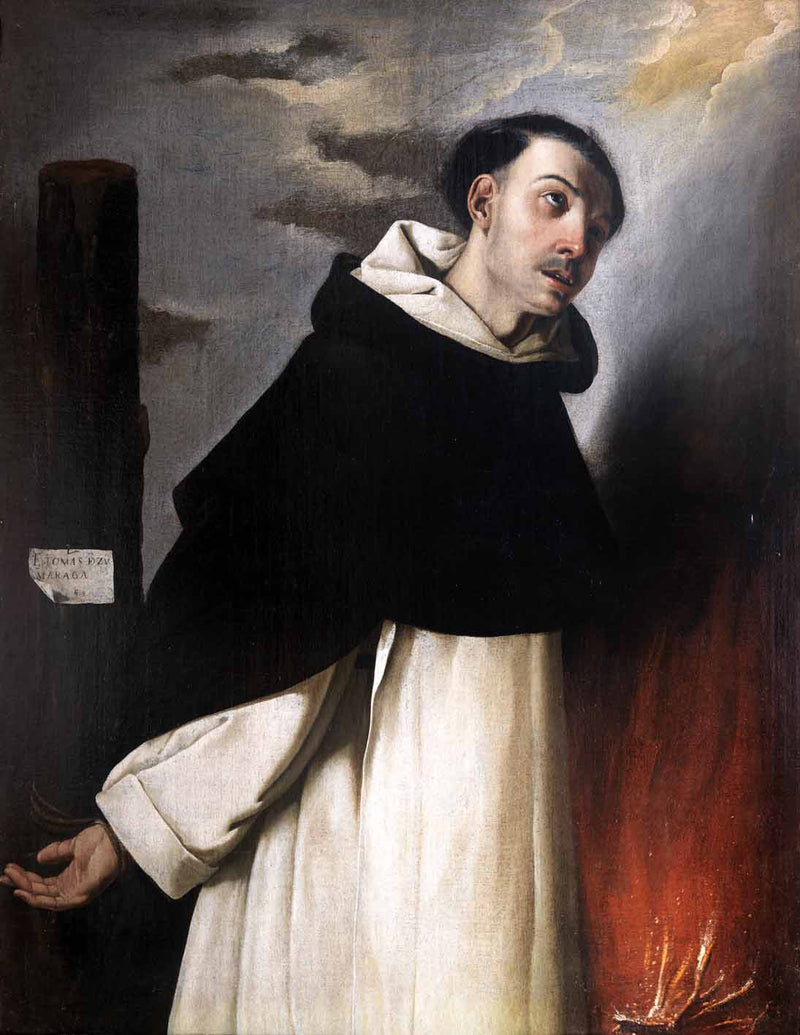 Błogosławiony Tomasz z Zumárraga - Francisco de Zurbarán