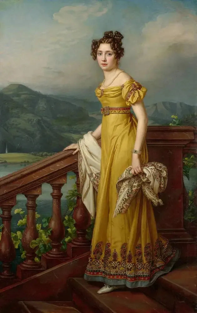 Portret księżniczki Amalii - Joseph Karl Stieler