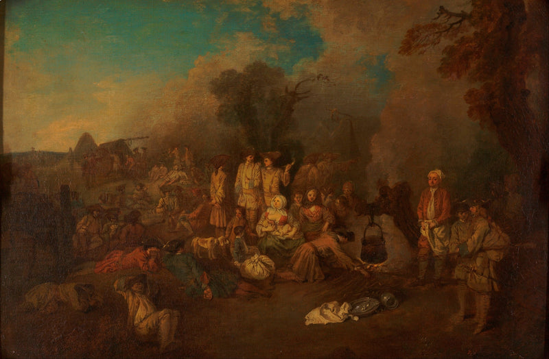 Biwak - Antoine Watteau