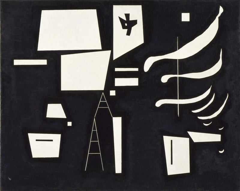 Biały - Łagodny i twardy - Wasilij Kandinsky