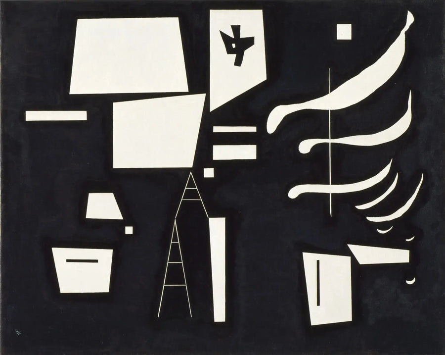 Biały - Łagodny i twardy - Wasilij Kandinsky