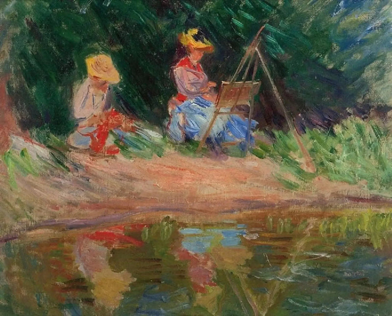 Malarstwo Blanche Monet z Suzanne W1149 - Claude Monet